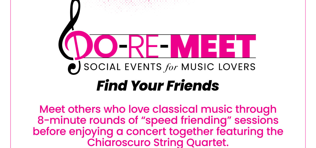 Poster with white background, pink accents, and black text that reads "Want to add to your music-loving friend liszt?" Read the event description for for details.